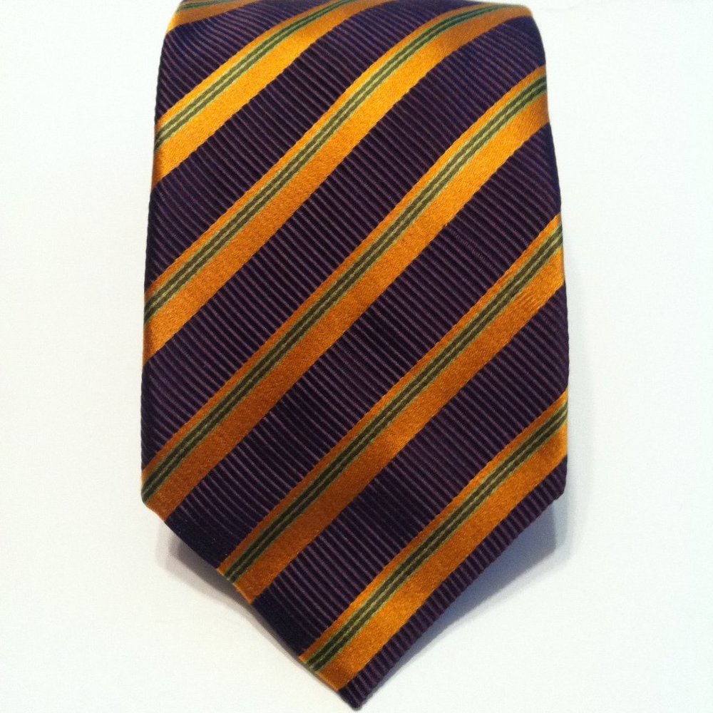XMI UMBRIA MENS NEW SILK TIE  WIDTH: 3 3/4"